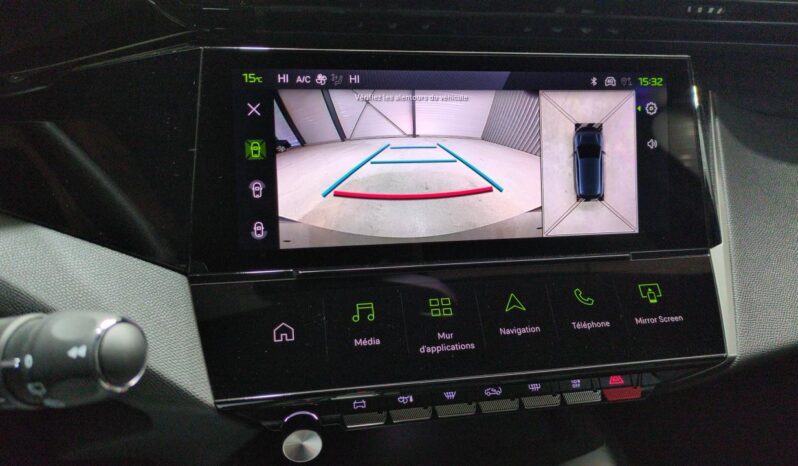 PEUGEOT 308 NOUVELLE HYBRID 145 BVA E-DCS6 GT + CAMERA 360 complet