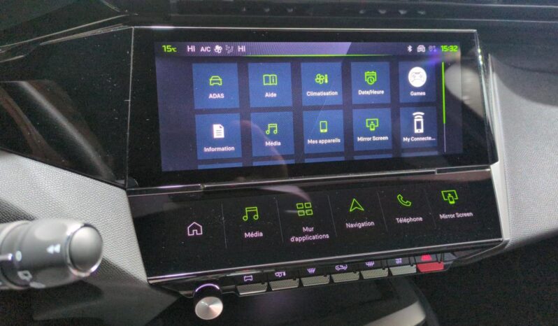 PEUGEOT 308 NOUVELLE HYBRID 145 BVA E-DCS6 GT + CAMERA 360 complet